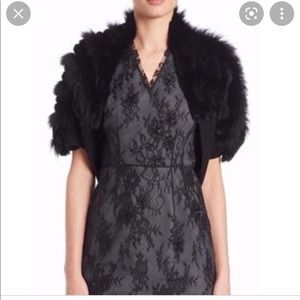 Elie Tahari New With Tags rabbit/fox fur bolero